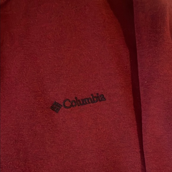 Columbia men's maroon/dark reddish sweatshirt - Picture 3 of 4